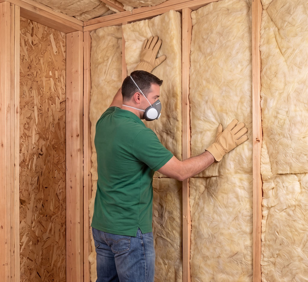Fiberglass insulation